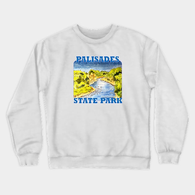 Palisades State Park, South Dakota Crewneck Sweatshirt by MMcBuck